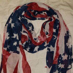 American Flag Scarf
